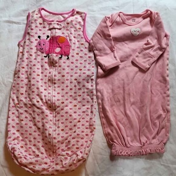 Baby bundle some new shoes towels sleep gowns bodysuit 0-12 months - Picture 6 of 6